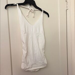 NWT guess White Halter Top size xl